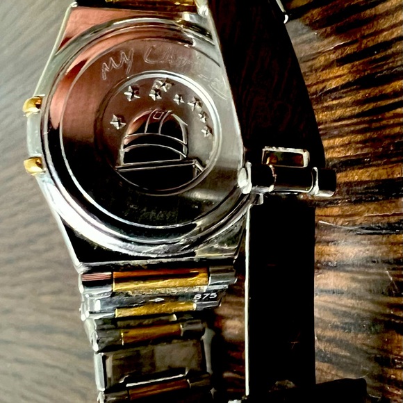 Omega Lady 18K Gold & Steel watch - Picture 2 of 4